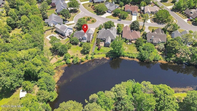 5800 Neelys Ct, Wilmington, NC 28409 - aerial view of property's location featuring nearby suburban area and a nearby body of water