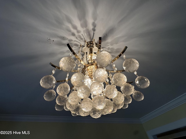 interior details featuring crown molding