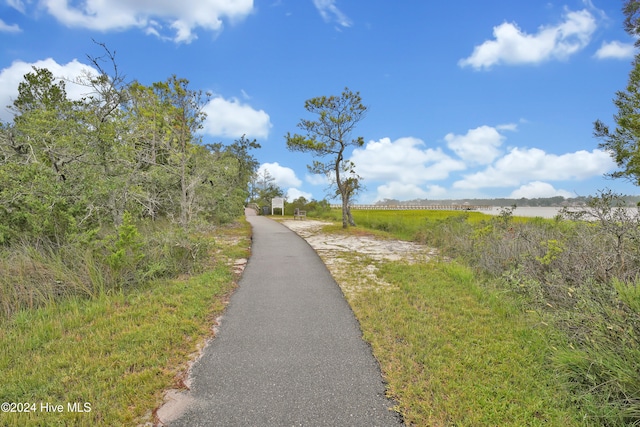 view of road