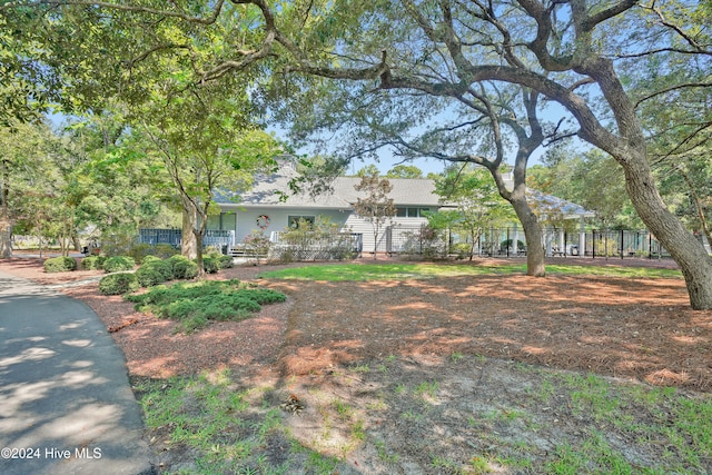 view of ranch-style home