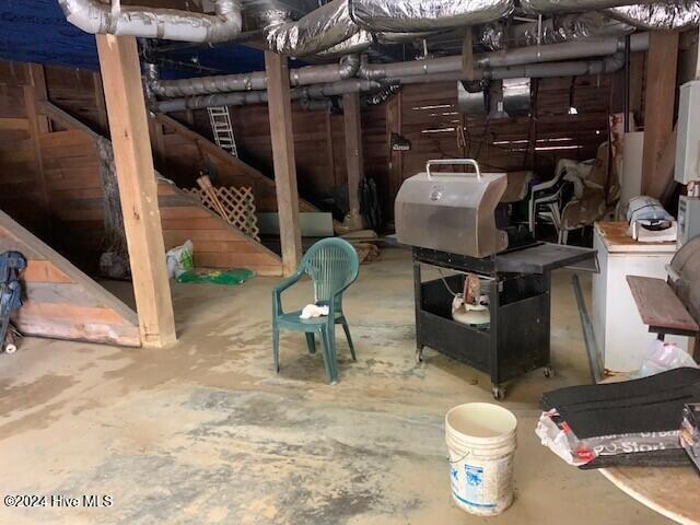 106 Summer Place Ln, Merry Hill, NC 27957 - miscellaneous room with concrete flooring