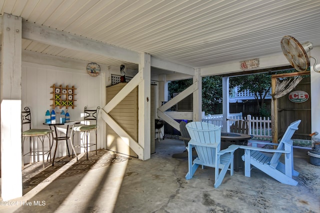 view of patio