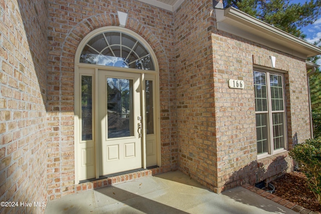 view of property entrance