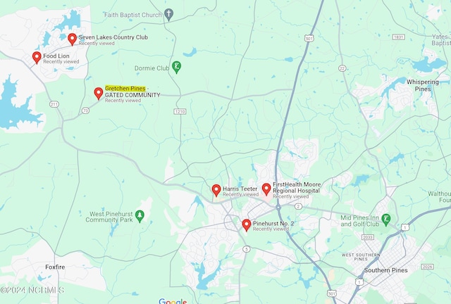 3057 Platinum Cir W, End, NC 27376 - map of property location