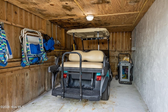 view of storage room