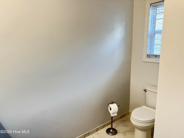 bathroom with toilet