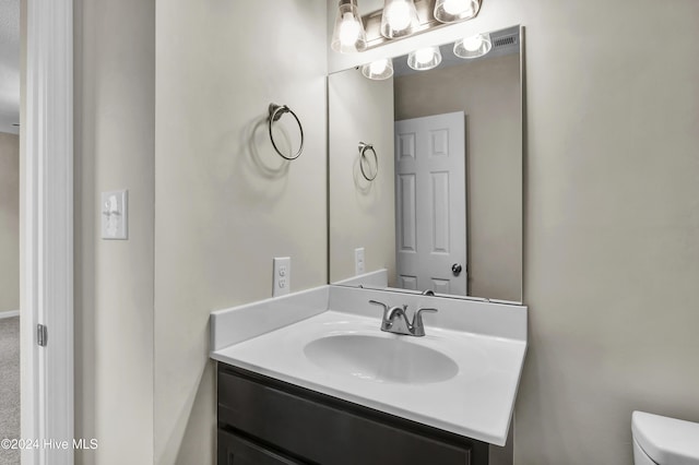 1912 Paulette Rd, Morehead City, NC 28557 - half bath featuring toilet and vanity