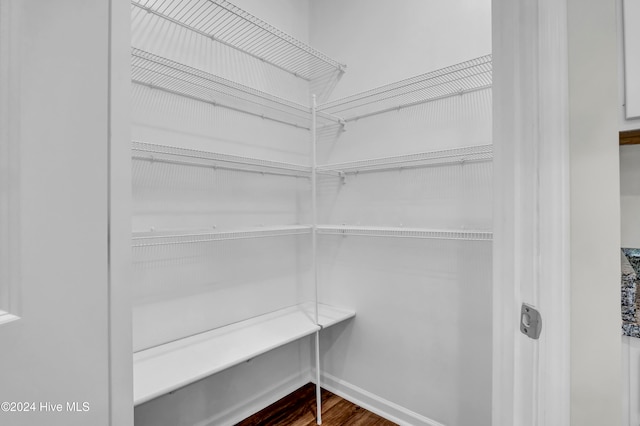 view of pantry