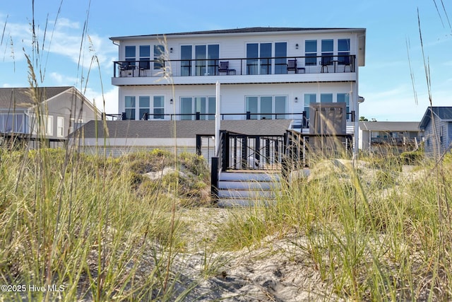 view of rear view of house