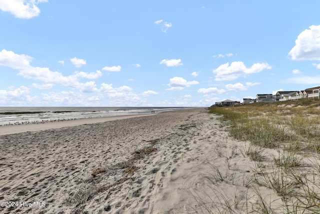 water view featuring a view of the beach