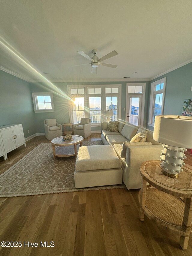 wooden deck featuring a water view and a dock