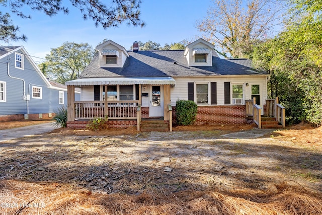 view of front of house