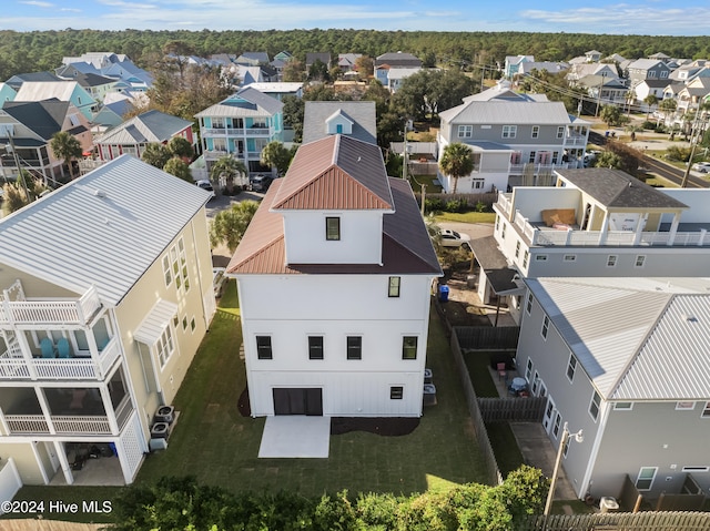 bird's eye view