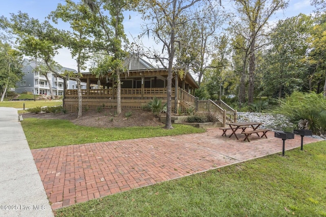 exterior space featuring a patio area