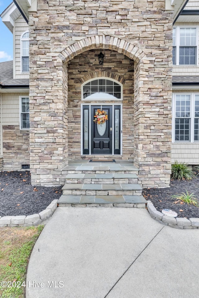 view of entrance to property