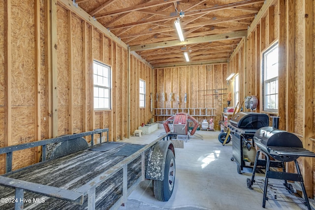 miscellaneous room with a wealth of natural light