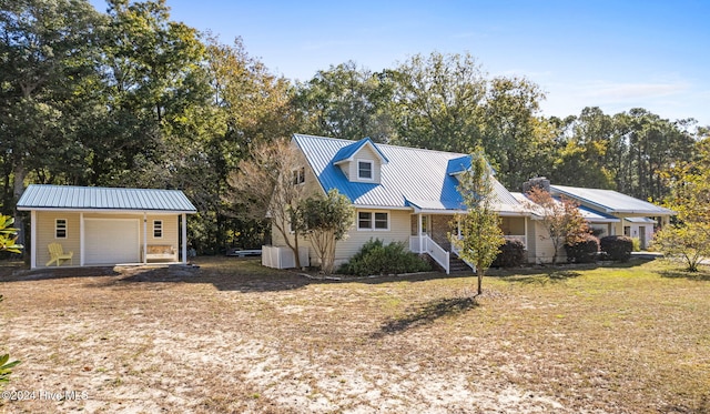 view of cape cod-style house