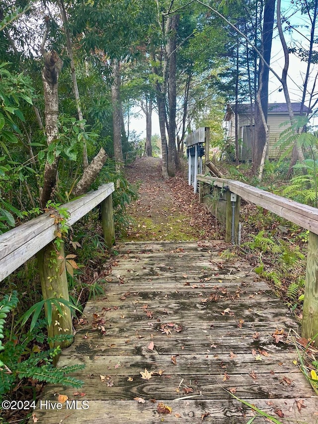 view of deck