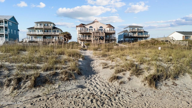 view of back of property