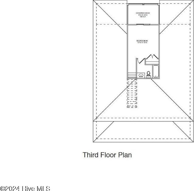 109 Old Village Ln, North Topsail Beach, NC 28460 - floor plan / room layout