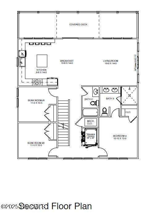 109 Old Village Ln, North Topsail Beach, NC 28460 - property floor plan