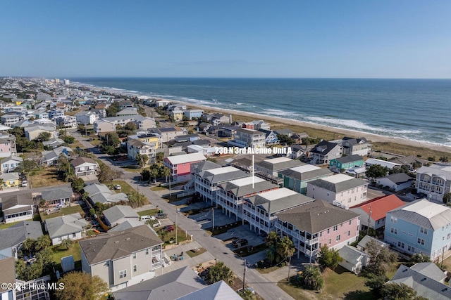 230 Third Ave Unit A, Kure Beach, NC 28449 - aerial view of residential area featuring expansive coastline
