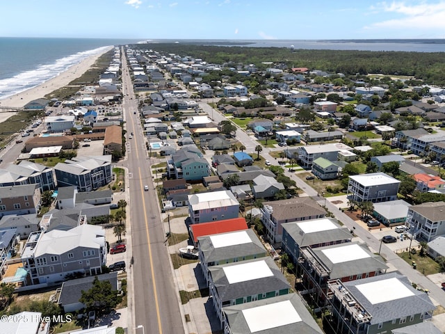 230 Third Ave Unit A, Kure Beach, NC 28449 - aerial perspective of suburban area featuring expansive coastline