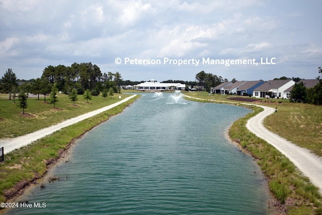 property view of water