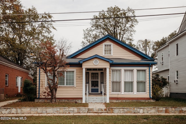 view of bungalow