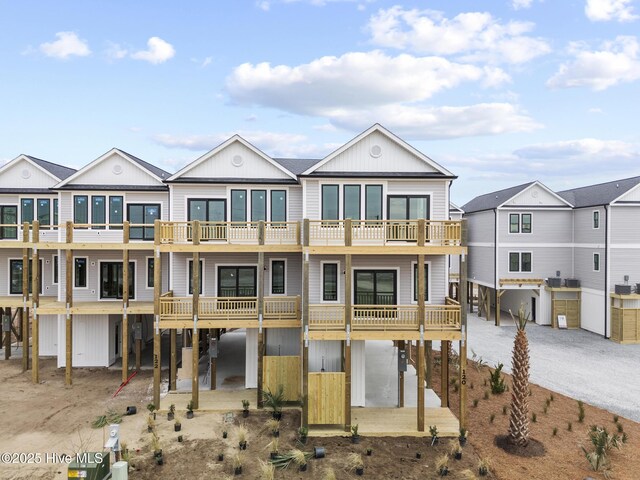 view of rear view of property