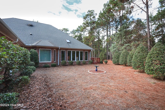 view of back of house