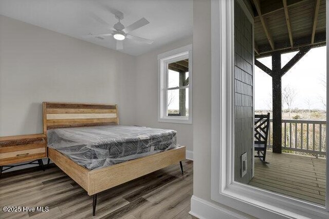 spare room featuring light wood-type flooring