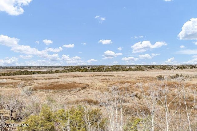 view of landscape featuring a rural view