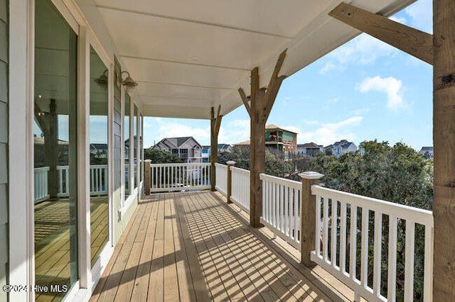 view of deck