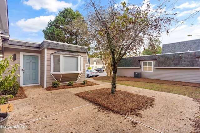 exterior space with central AC unit