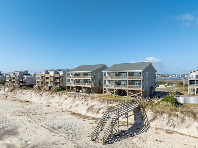 view of property featuring a water view