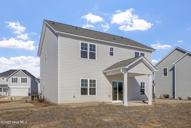 rear view of house featuring a patio area