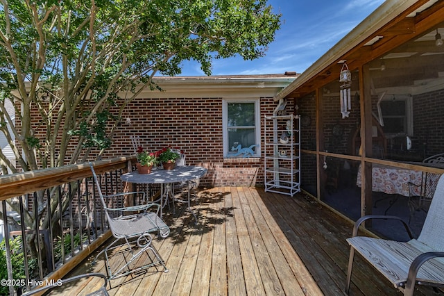 103 Shamrock Rd, Goldsboro, NC 27530 - view of deck