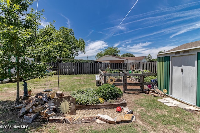 103 Shamrock Rd, Goldsboro, NC 27530 - view of yard with a vegetable garden
