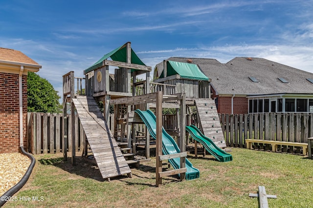 103 Shamrock Rd, Goldsboro, NC 27530 - view of jungle gym