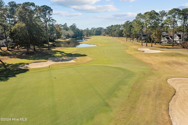 view of property's community featuring a water view