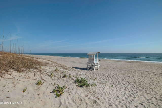 water view with a beach view