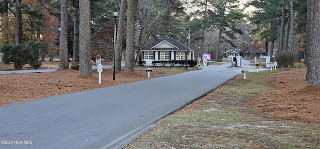 view of road