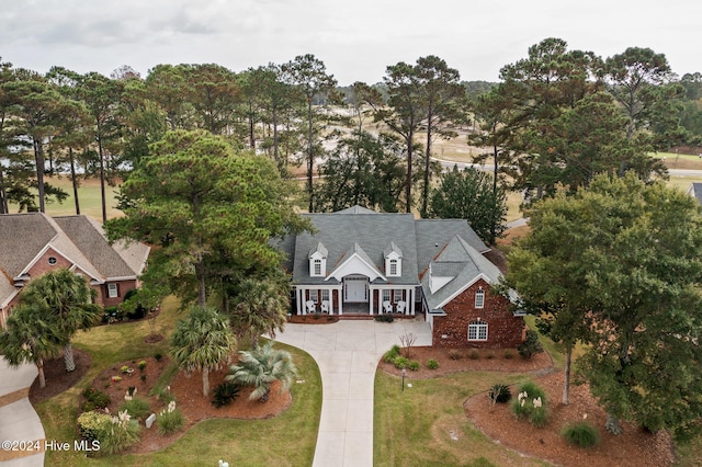 202 Jones Byrd Ct, Sunset Beach, NC 28468 - aerial view of property and surrounding area