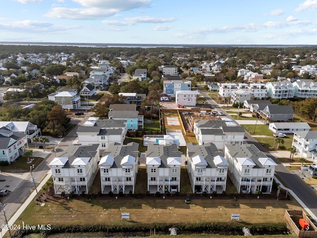 birds eye view of property featuring a residential view