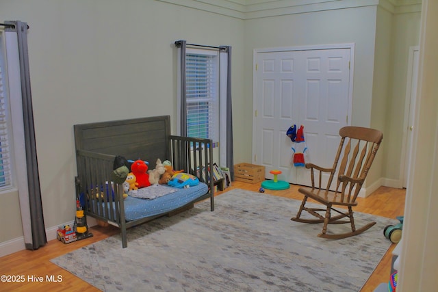 955 Mt Pisgah Rd SW, Supply, NC 28462 - bedroom with wood finished floors and baseboards