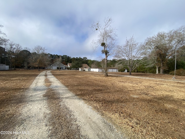 view of road