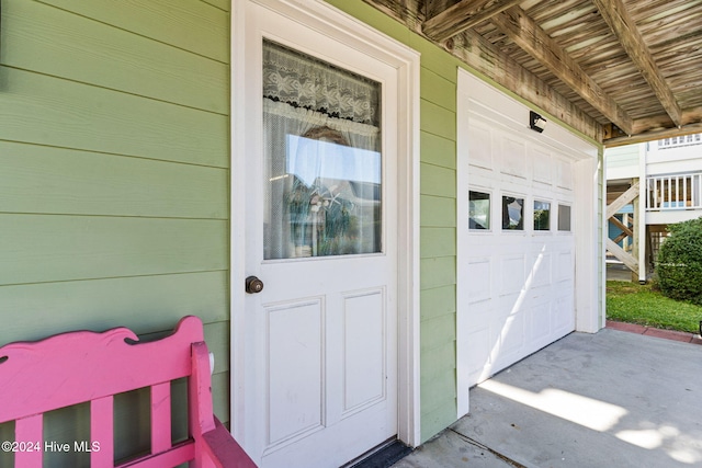 view of entrance to property