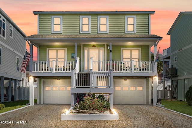 front facade with covered porch