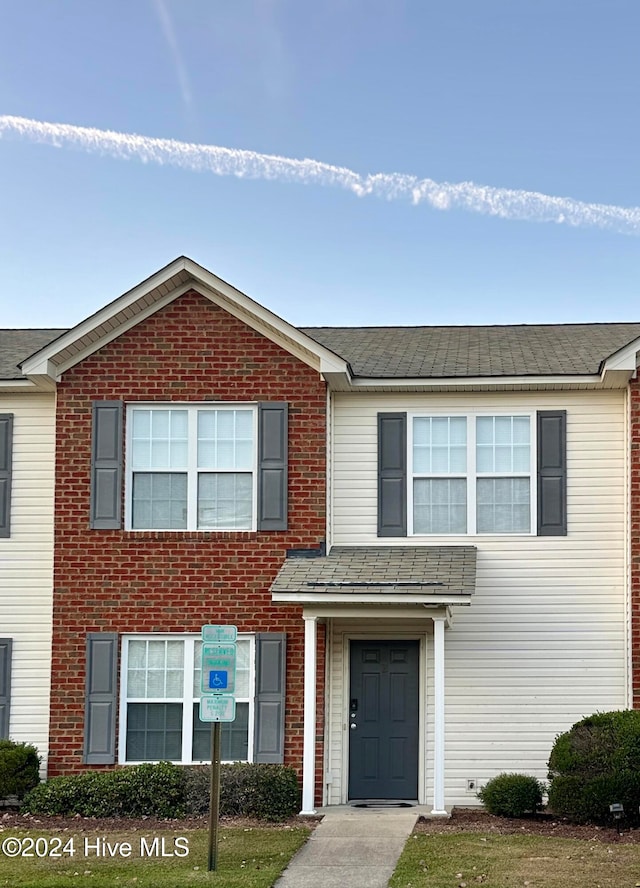 view of townhome / multi-family property